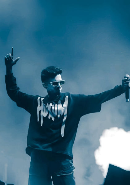 Anirudh Live Mode | Hukum Energy A5 Wall Poster