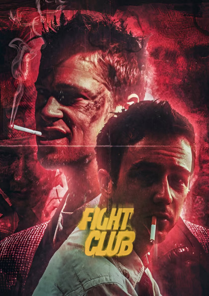 Fight Club – Cinematic Grit A5 Wall Poster