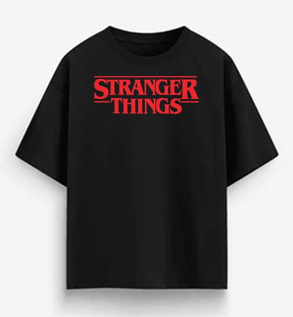 Stranger Things "Hawkins Heroes" Oversized Graphic Tee Collection - Steve, Dustin, Max & Will
