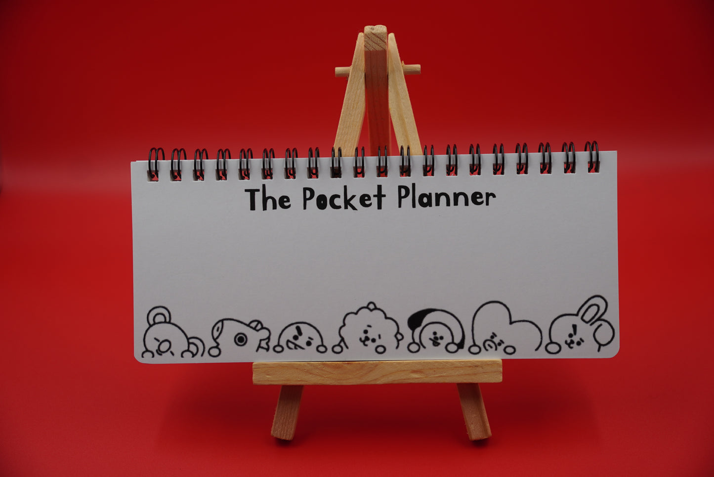 Cute Pocket Planner – Mini Daily Notes Book