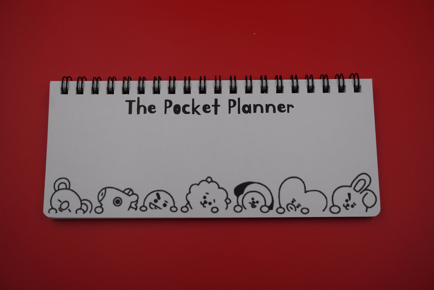 Cute Pocket Planner – Mini Daily Notes Book