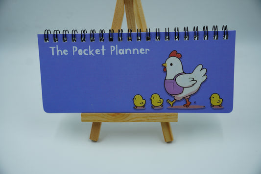 The Pocket Planner – Hen & Chicks Parade (Lavender)