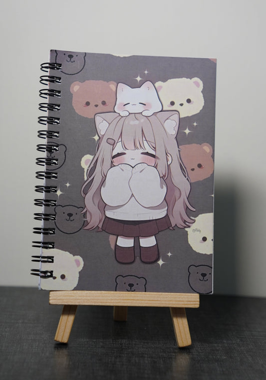 Cute Anime Girl A6 Pocket Notebook – Just ₹69