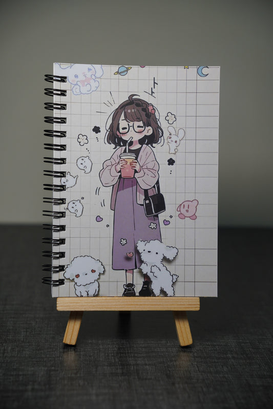 Doodle Girl A6 Pocket Notebook – Just ₹69