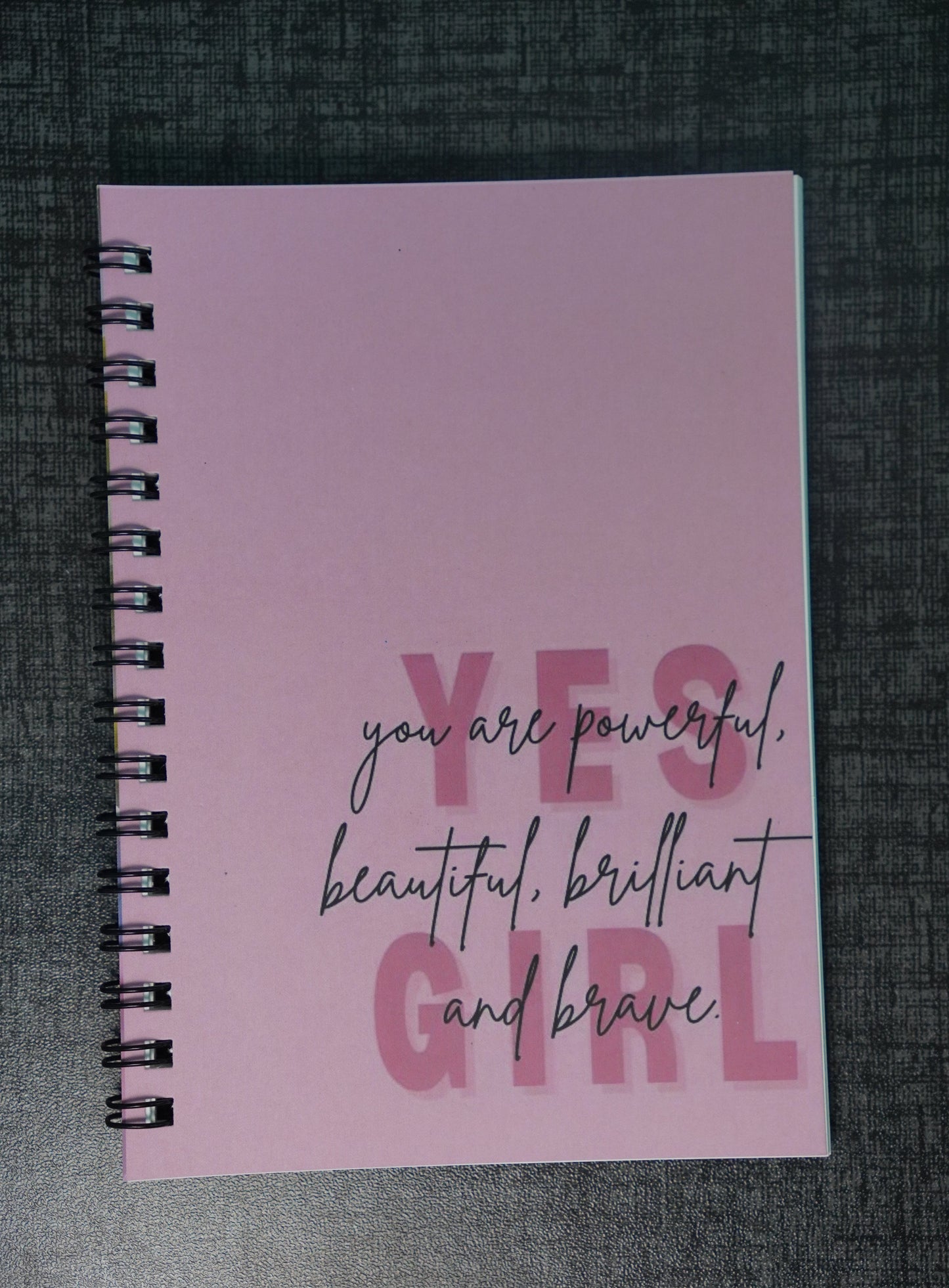 Motivational Girl Quote A6 Pocket Notebook