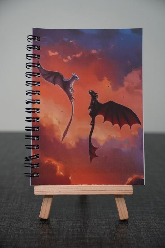 Cute Dragon Couple A6 Pocket Notebook – Just ₹69