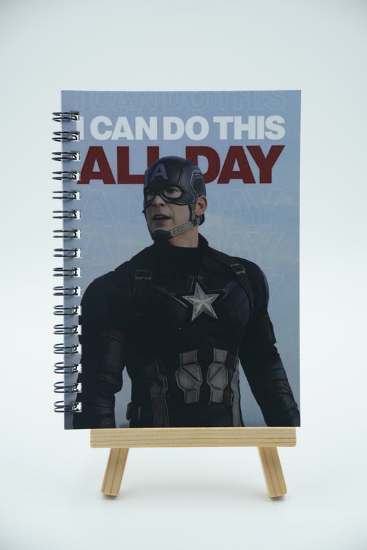 Captain America A5 Notebook – “I Can Do This All Day” – Just ₹149