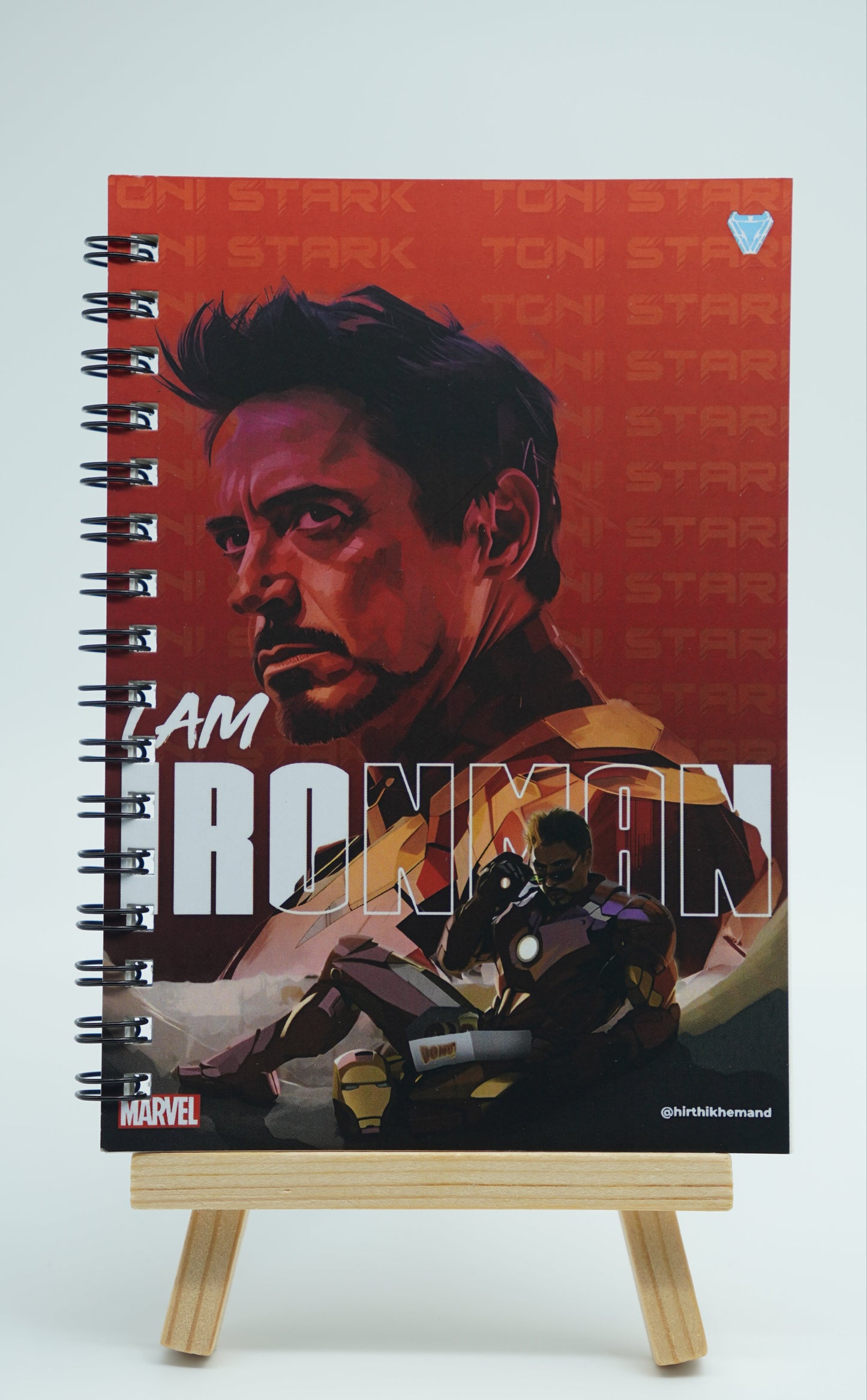 I Am Iron Man A6 Pocket Notebook – Just ₹69