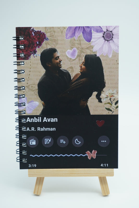 Anbil Avan | Music Card A5 Notebook