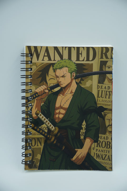 Roronoa Zoro | A6 Pocket Notebook ⚔️