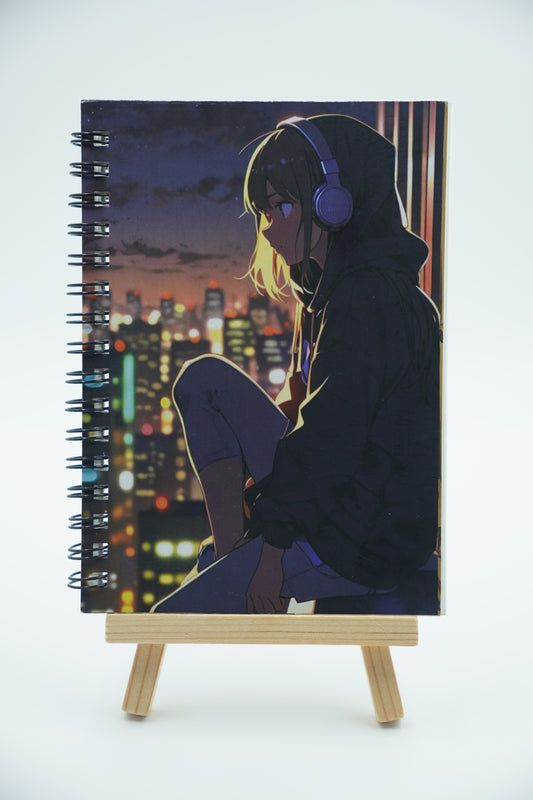 Anime Girl | A6 Pocket Notebook 🌸
