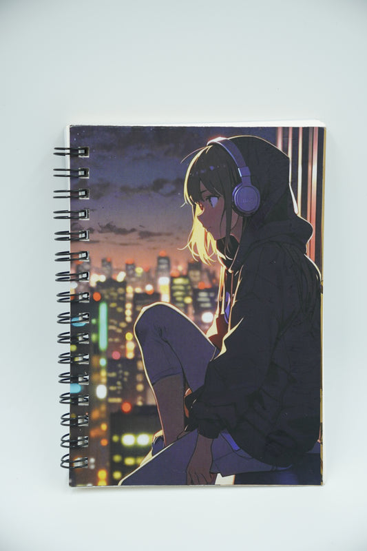 Anime Girl | A6 Pocket Notebook 🌸