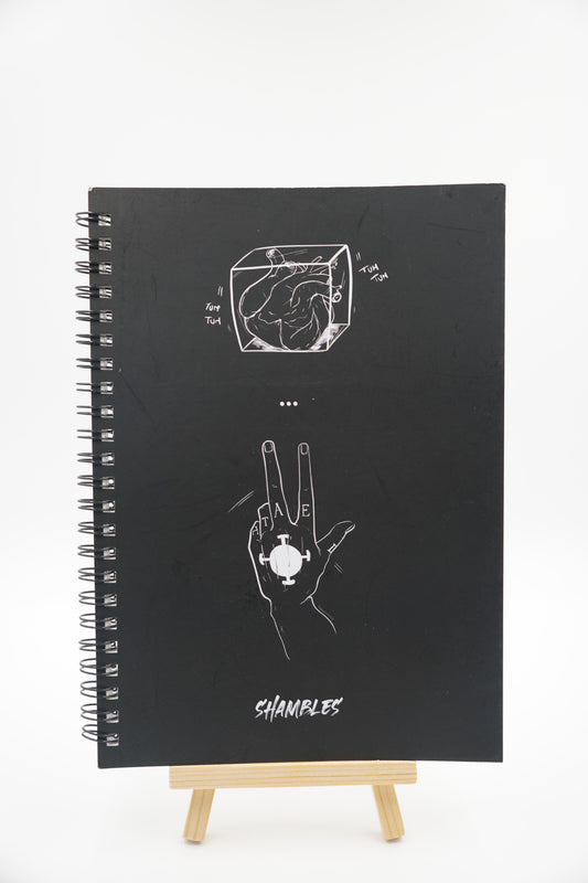 Shambles Anime Edition | A5 Notebook ⚡🖤 – Just ₹149