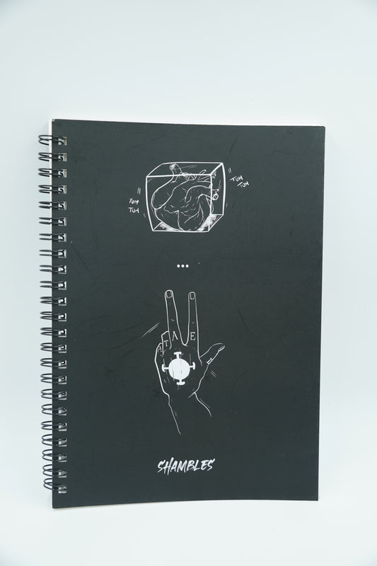 Shambles Anime Edition | A5 Notebook ⚡🖤 – Just ₹149
