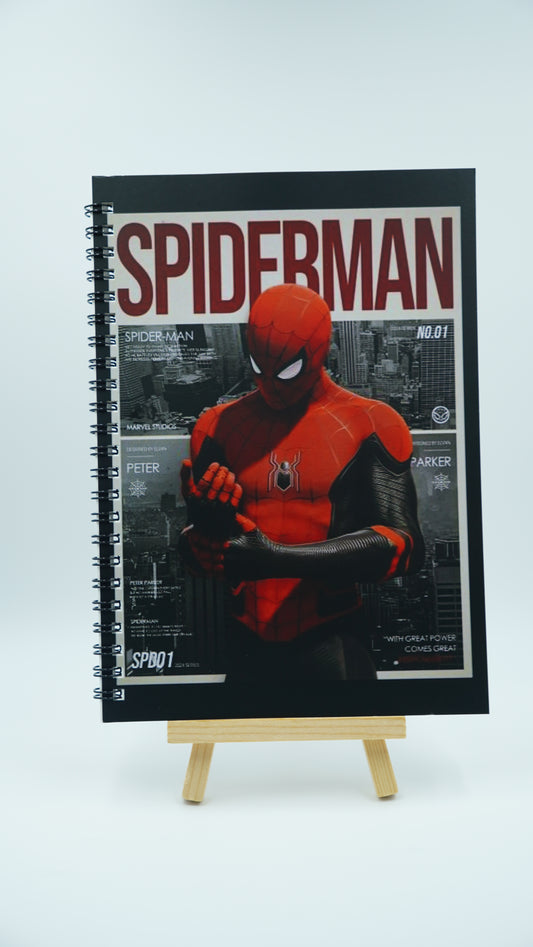Spider-Man Far From Home A5 Spiral Notebook