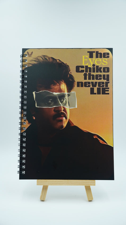 The Eyes, Chiko, They Never Lie A6 Notebook