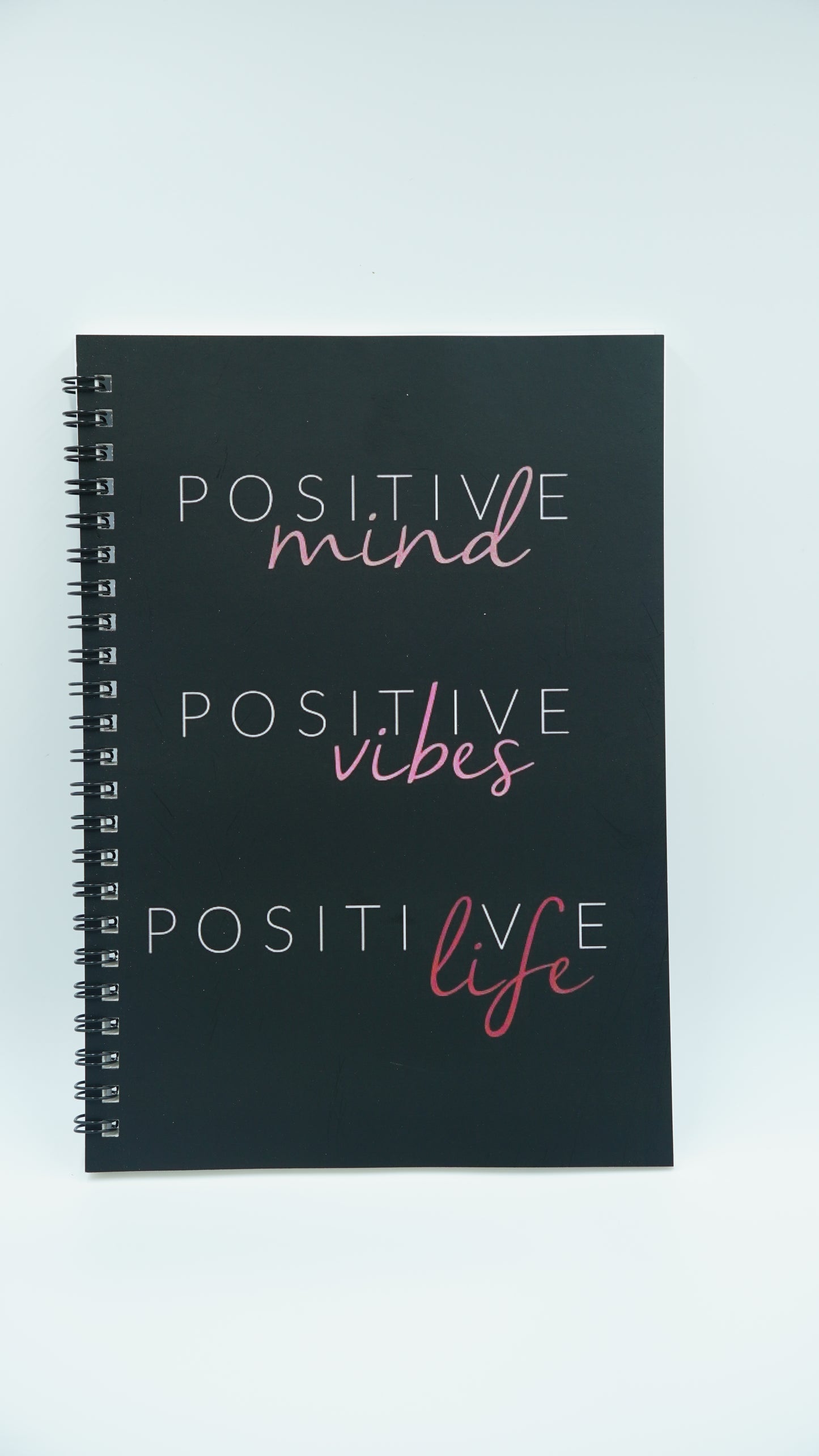 Positive Mind, Vibes, Life A5 Notebook