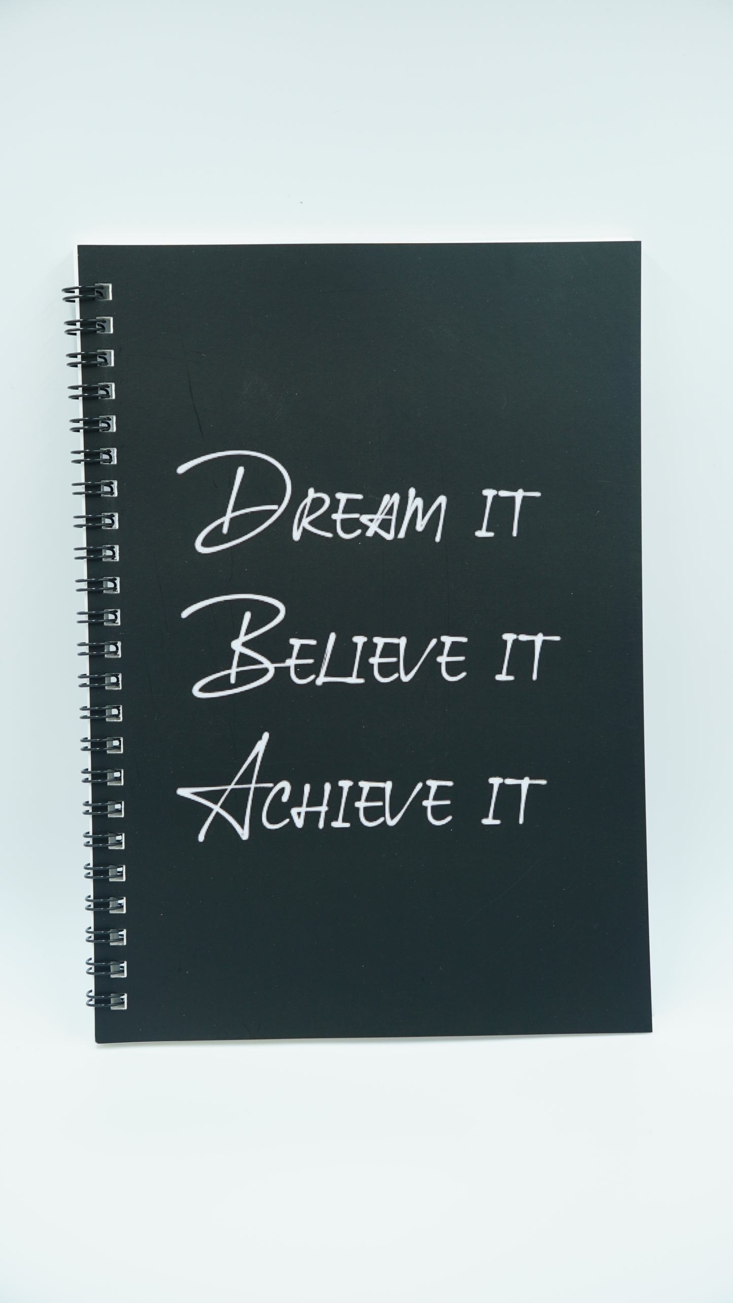 Dream It Believe It Achieve It A5 Motivational Notebook