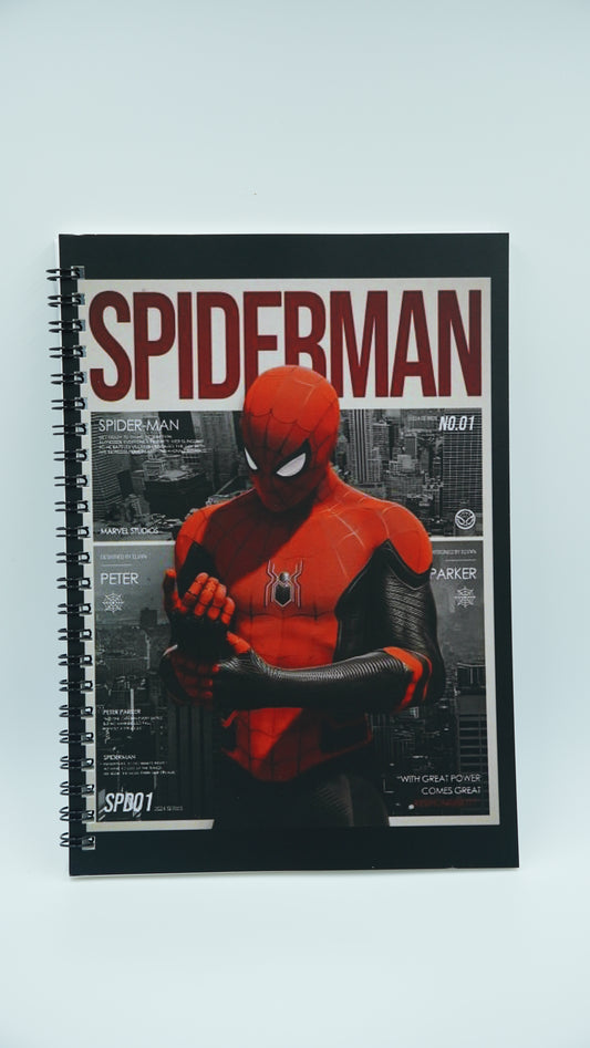 Spider-Man Far From Home A5 Spiral Notebook