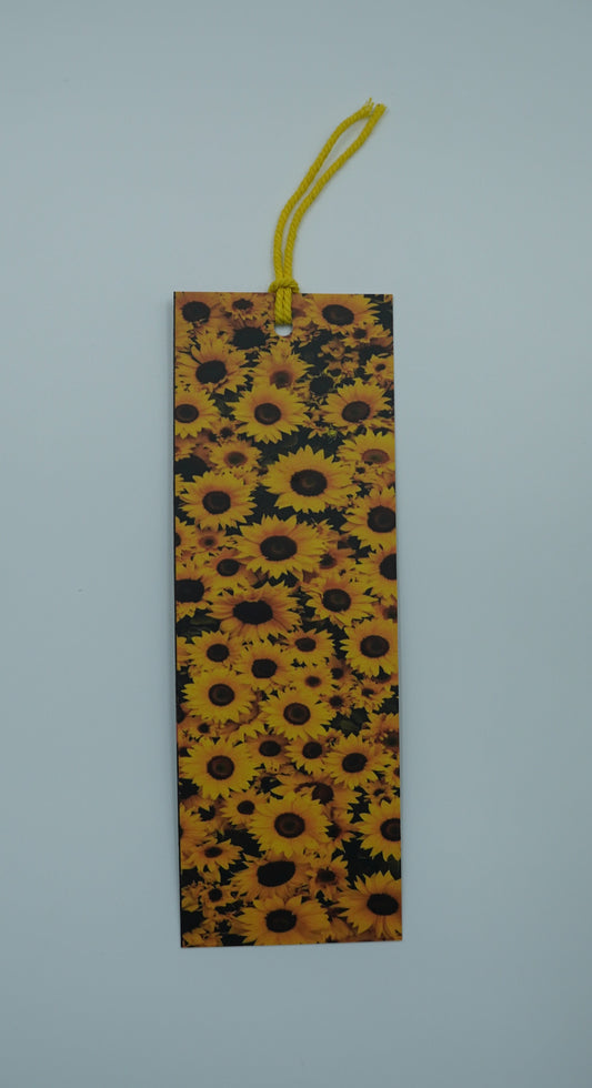 Sunny Day Sunflower Bookmark