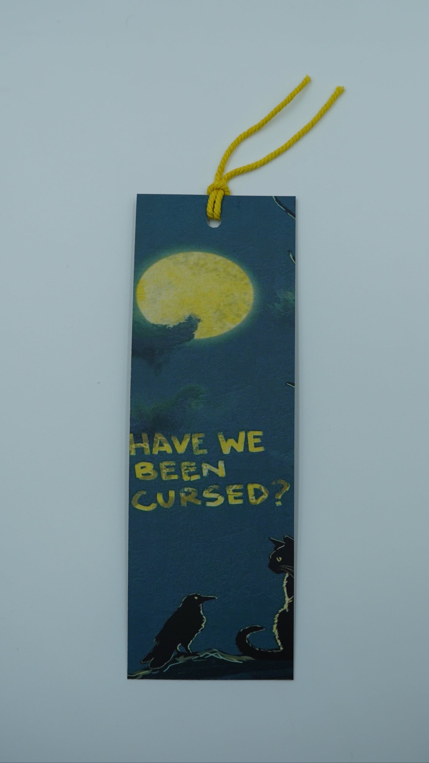 Midnight Raven & Moon Bookmark