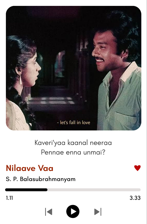 Nilaave Vaa | Mouna Ragam