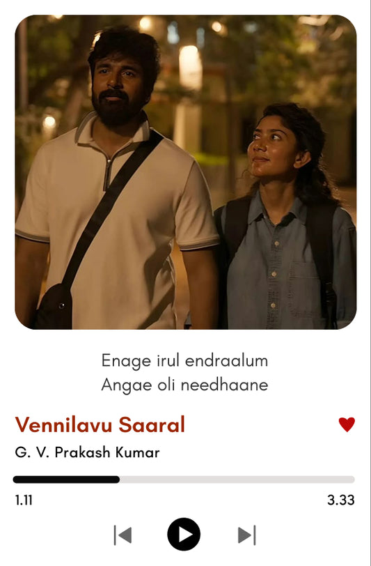 Vennilavu Saaral | Amaran