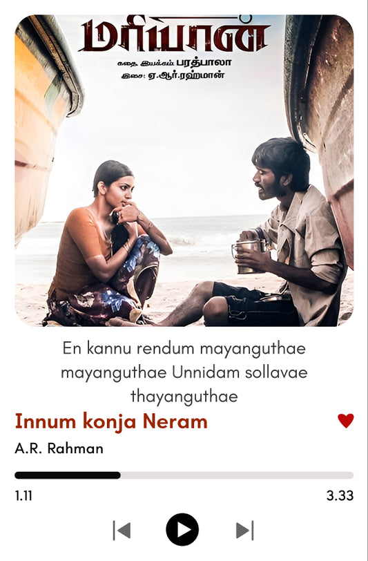 Innum Konja Neram | Maryan Polaroid Tribute