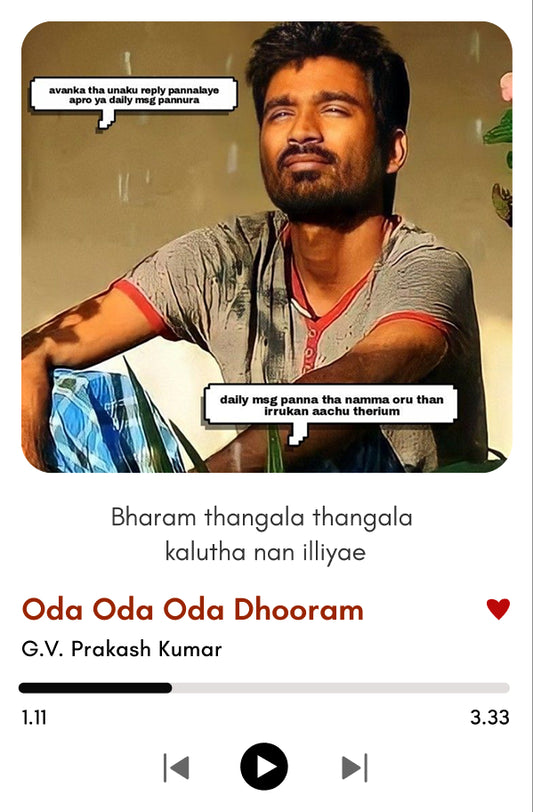 Oda Oda Dhooram | Mayakkam Enna