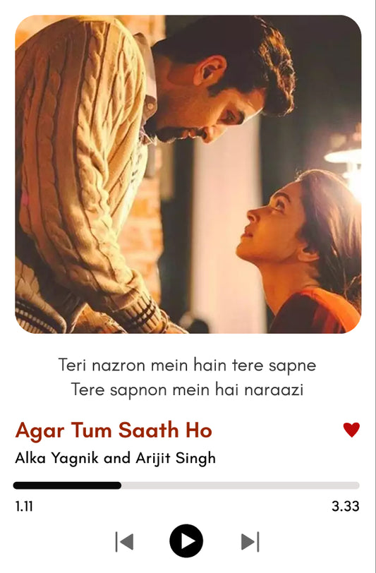 Agar Tum Saath Ho |Soulful Silence | Musical Polaroid