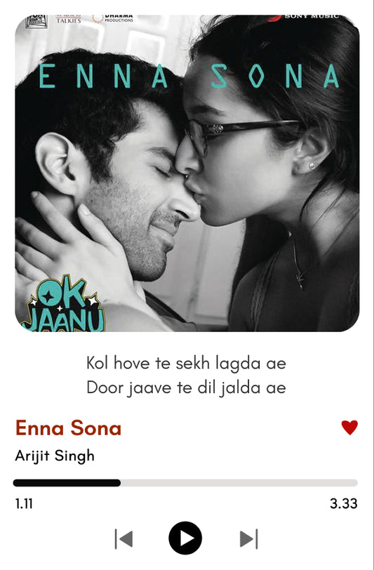 Enna Sona – The Perfect Moment of Love |OK Jaanu