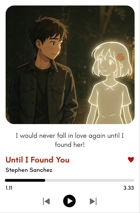 Until I Found You | Stephen Sanchez Polaroid