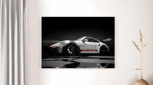 Porsche 911 GT3 RS PECTO A3 Wallposter Sticker – Speed & Style