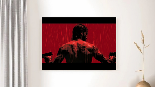 John Wick A3 Wallposter Sticker – The Legend Lives