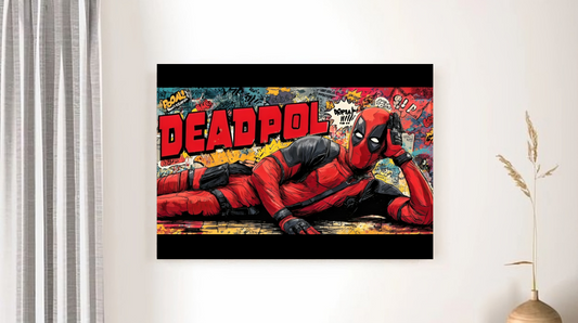 Deadpool A3 Wallposter Sticker – Quirky Anti-Hero Vibes