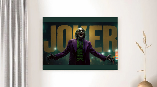 Joker A3 Wallposter Sticker – Madness & Art Collide