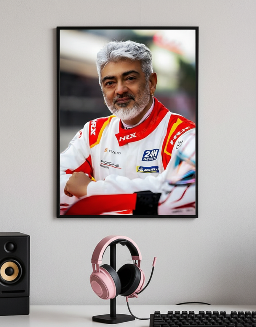 Driven by Passion – Fueled by Grit | Fit Car Racer Ultimate Star Ajith Kumar, #AK, #thala
