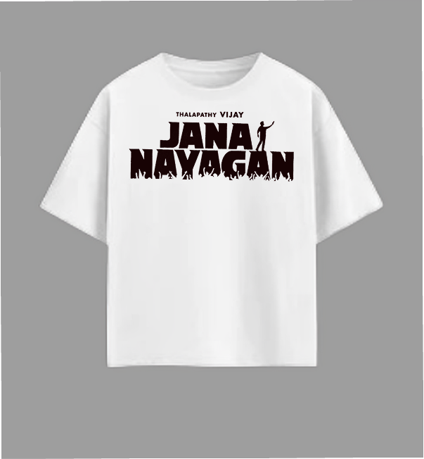 Thalapathy Vijay "One Last Time" Legacy Oversized T-Shirt