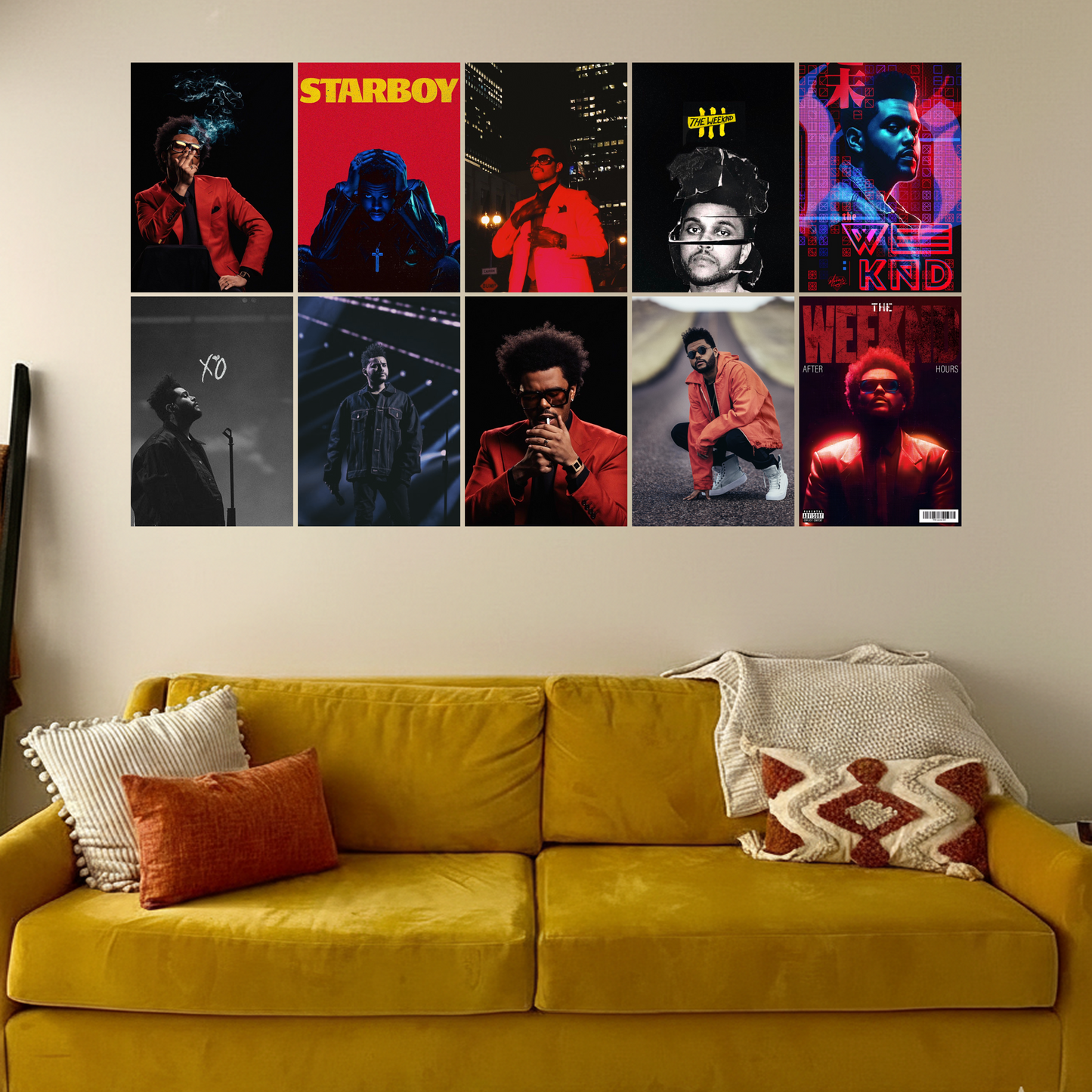 The Weeknd A4 Poster Collection