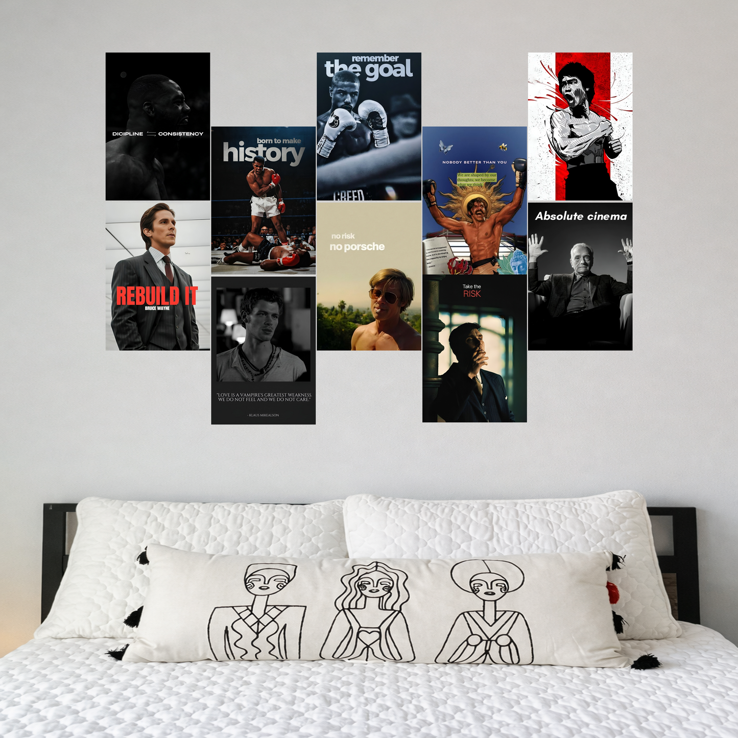 Movie Inspired Motivational Quotes A4 Poster Collection