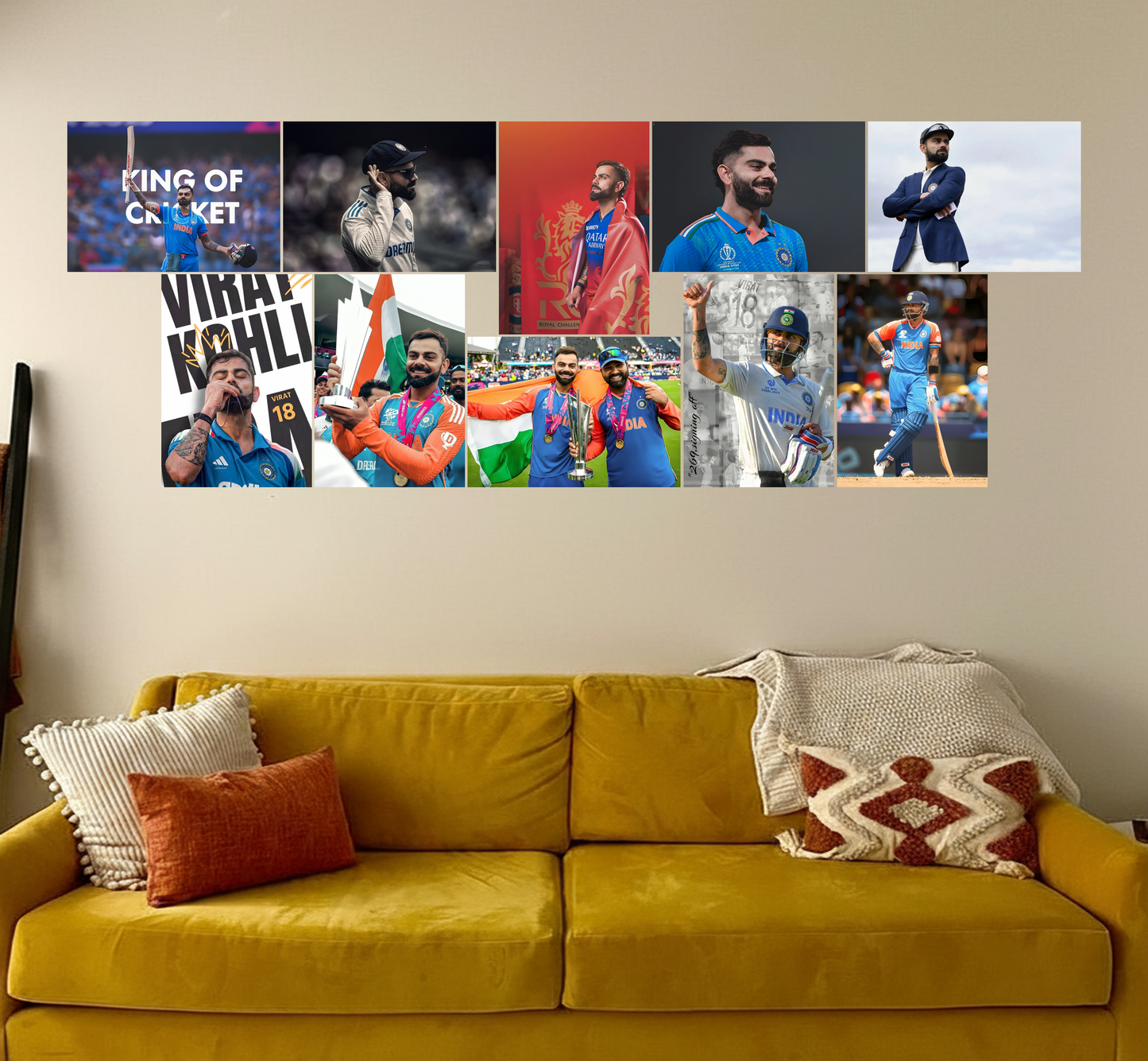 Virat Kohli A4 Poster Collection