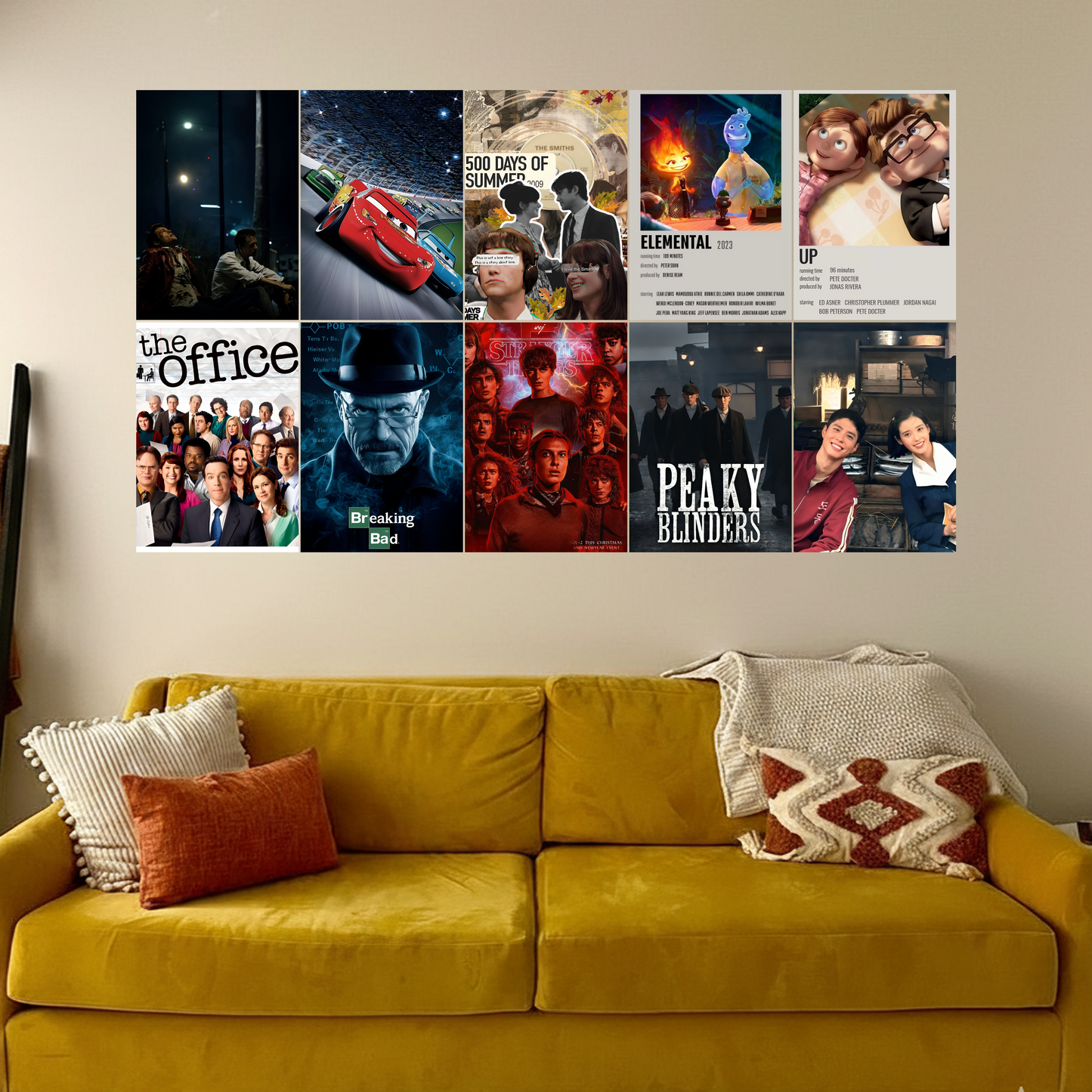 Movies & Series Inspired A4 Poster Collection