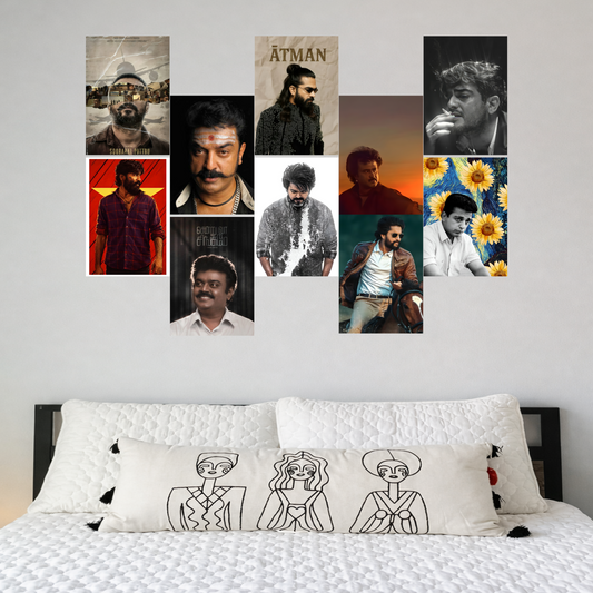 Ultimate 10 Poster Kollywood Mega Star Set