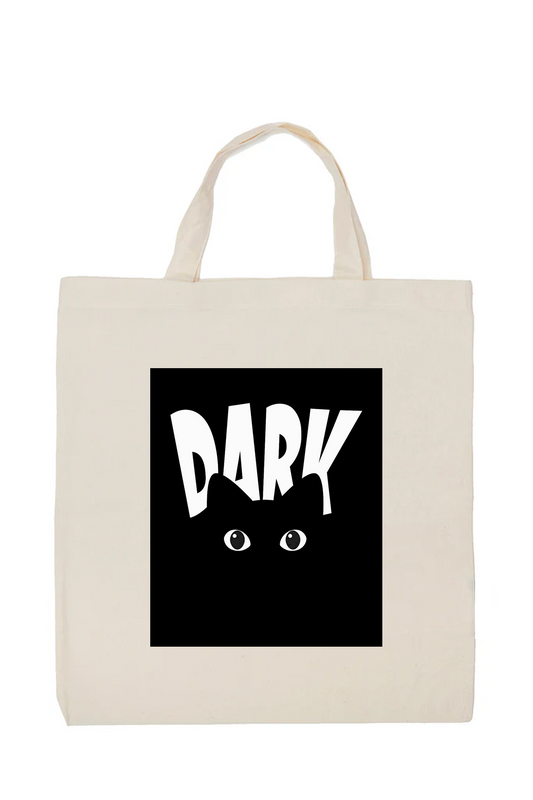 DARK Cat Eyes Aesthetic Tote Bag