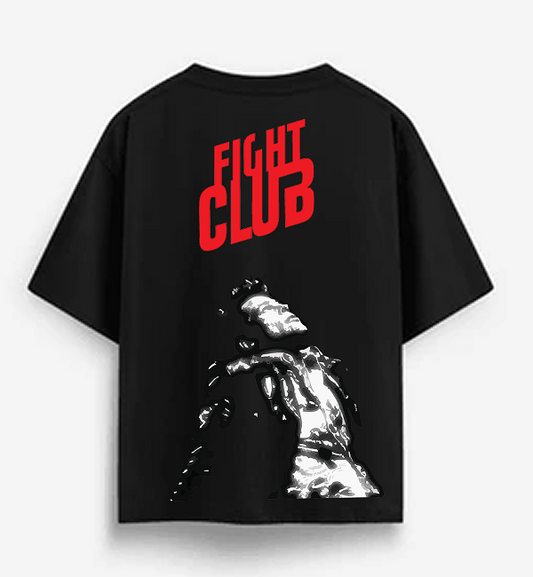 Fight Club Back Print Logo T-Shirt (Tyler Durden Tribute)