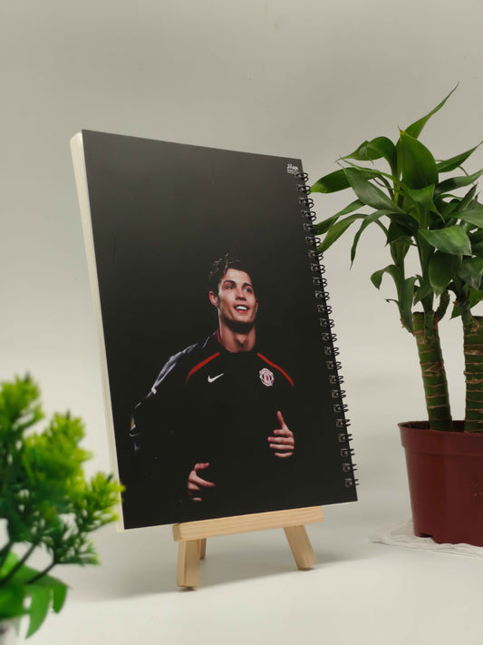 Ronaldo A5 Spiral Notebook - Papers for Every Champion