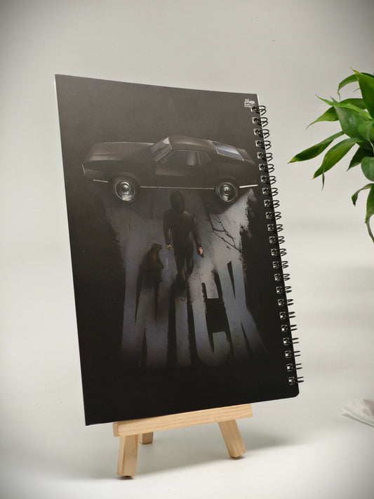 Stay Sharp. Write Like John Wick with jiloo notebooks