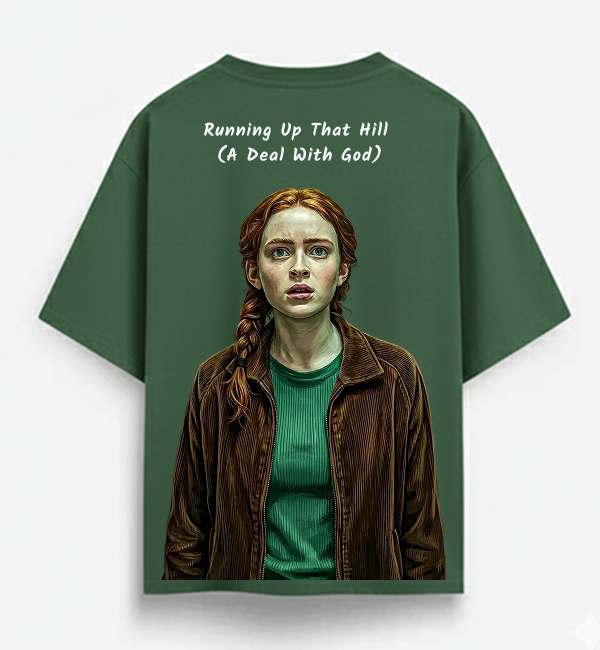 Stranger Things Character Tees | Max & Dustin Oversized Graphic Shirts