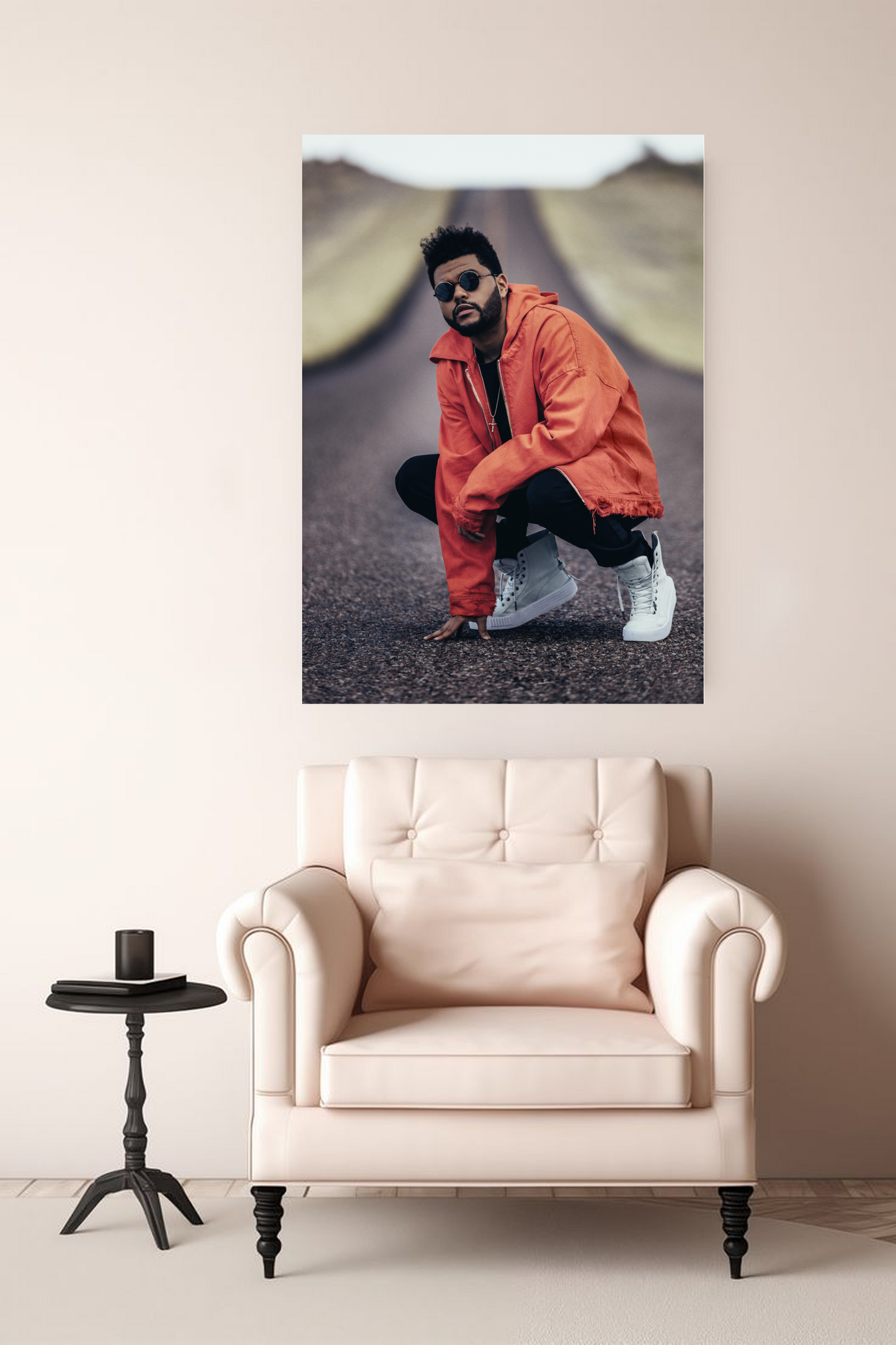 Street Style Icon - A4 Sticker Poster