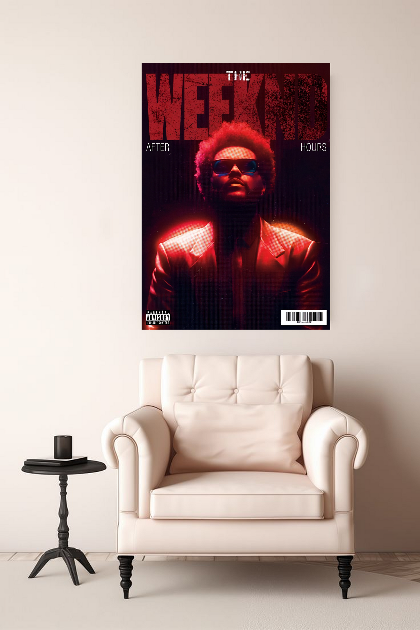 The Weeknd - After Hours Red Glow